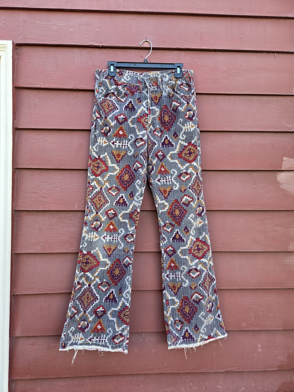 Levi’s 60’s 70’s Rare Big E Aztec Tapestry Pants